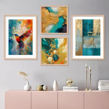 Beautiful Bird Art Print for Home Wall Decoration